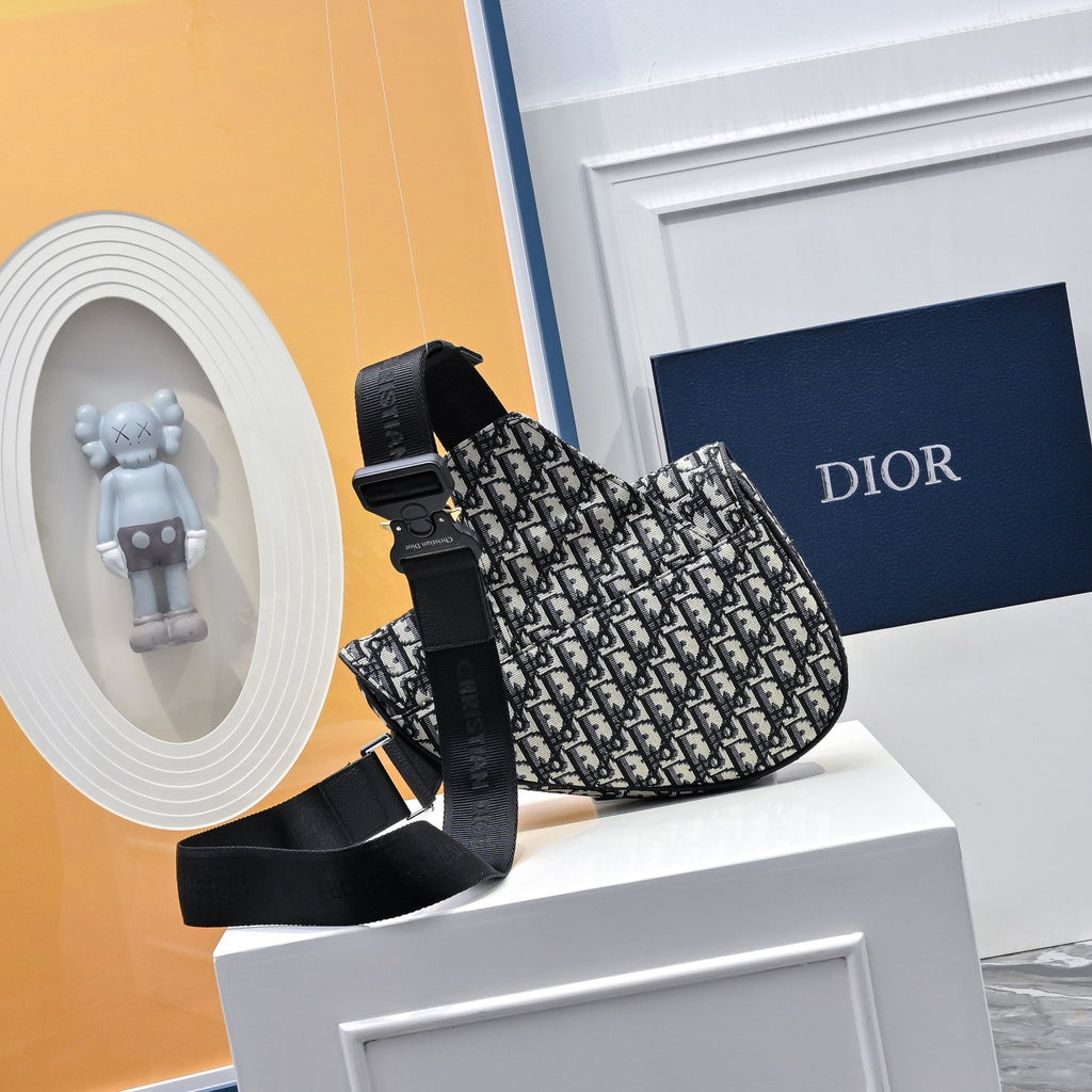 Luxury Monogram Crossbody Chest Bag