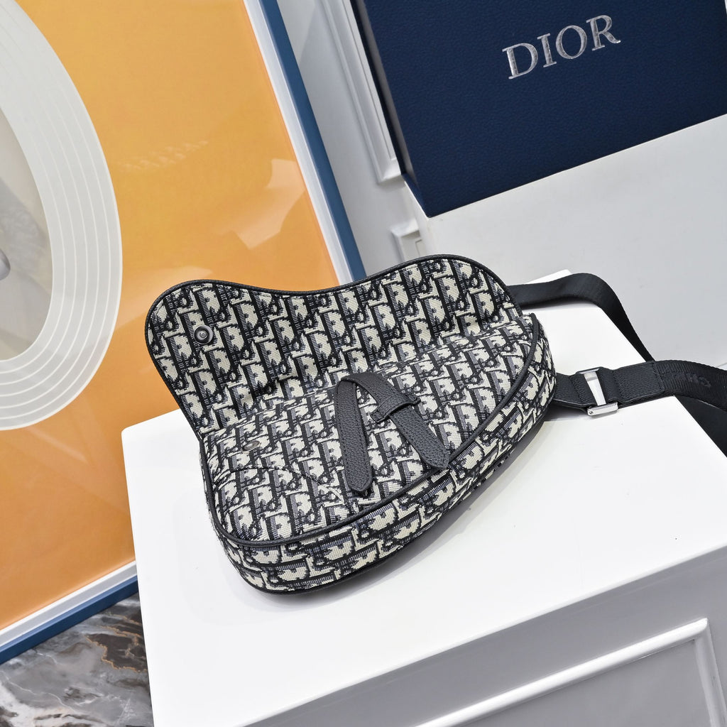 Luxury Monogram Crossbody Chest Bag