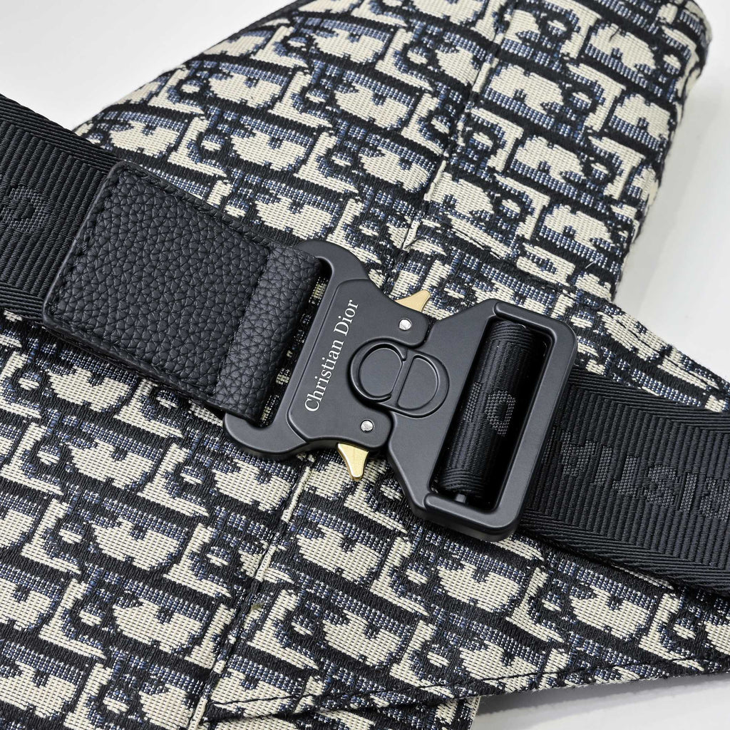 Luxury Monogram Crossbody Chest Bag