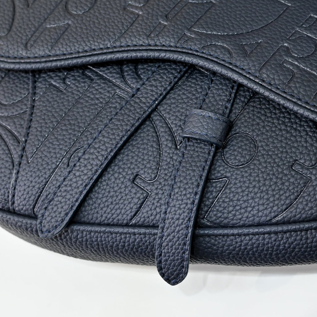 Elite Saddle Crossbody Bag – Monogram & Classic Black