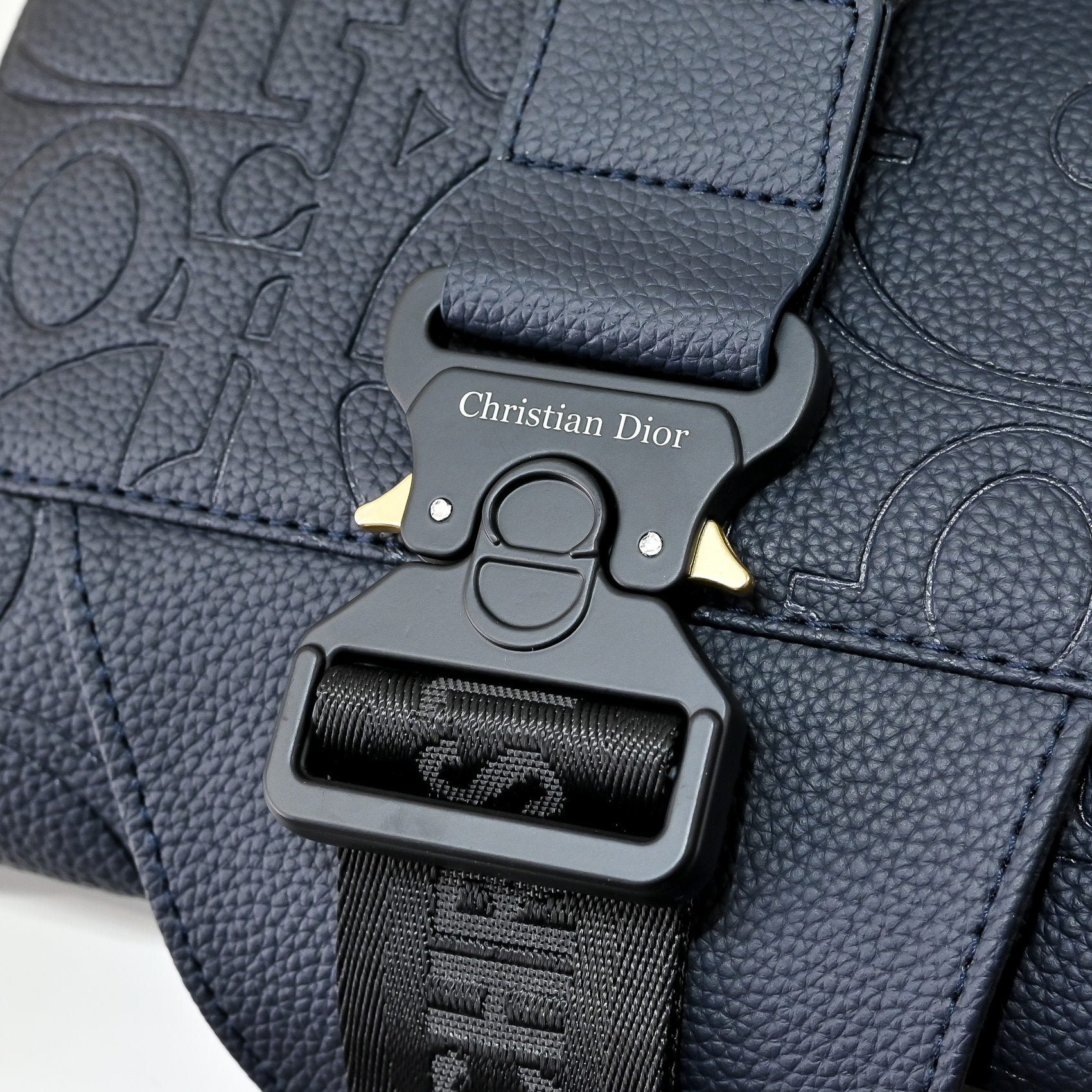 Elite Saddle Crossbody Bag – Monogram & Classic Black