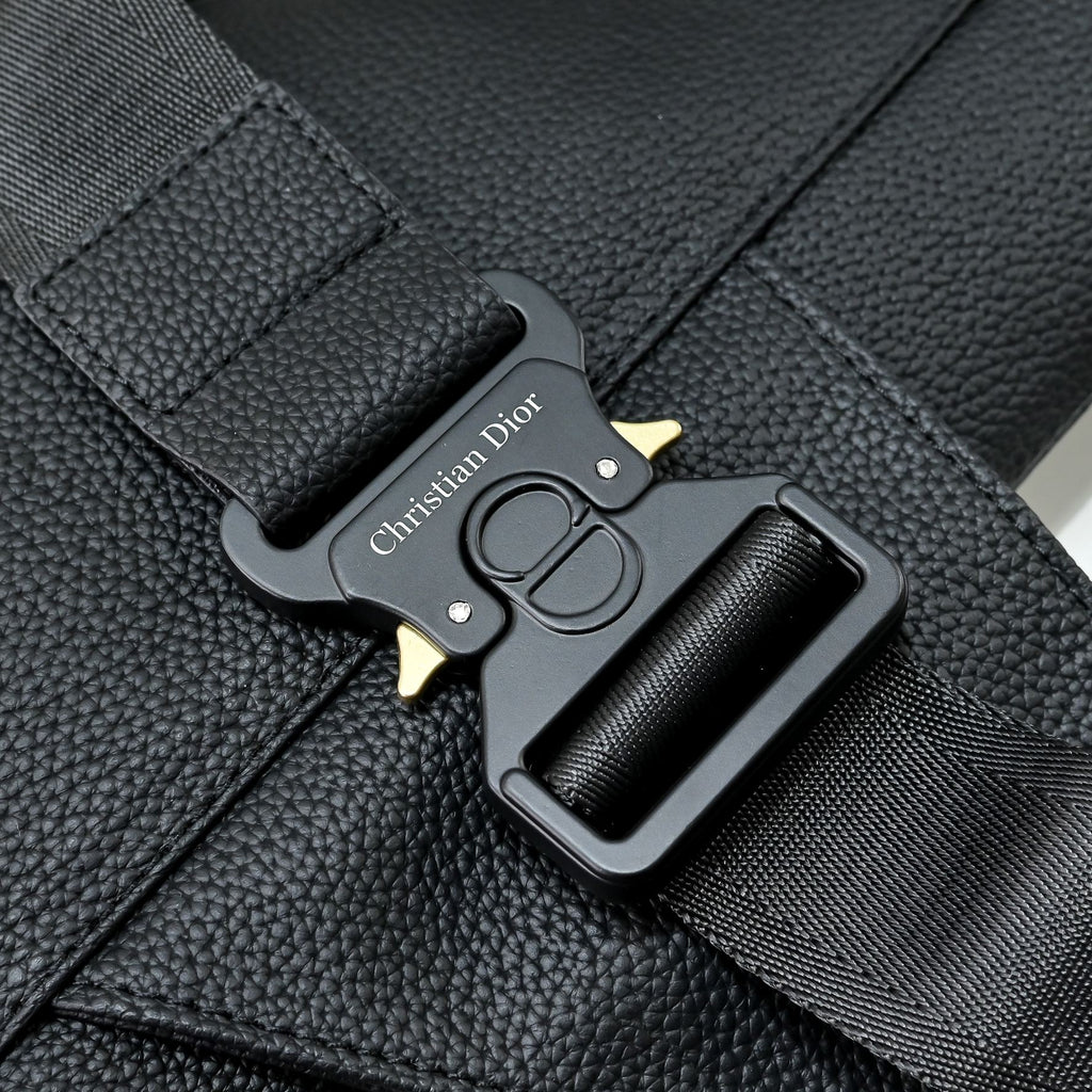 Elite Saddle Crossbody Bag – Monogram & Classic Black