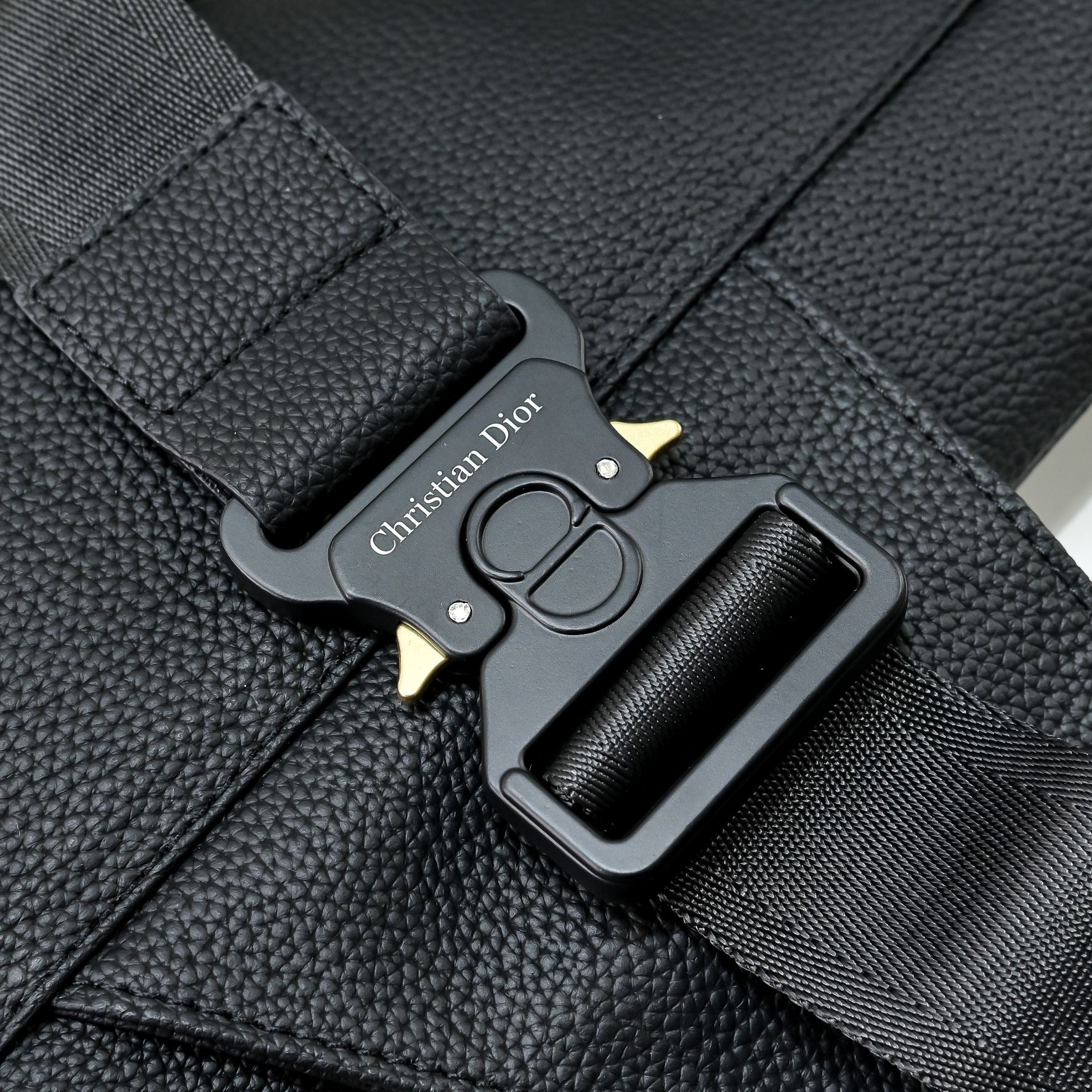 Elite Saddle Crossbody Bag – Monogram & Classic Black